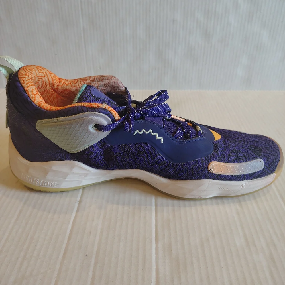Adidas Don Issue #3 Jazz Purple Yellow Donovan Mitchell Size‎ 15